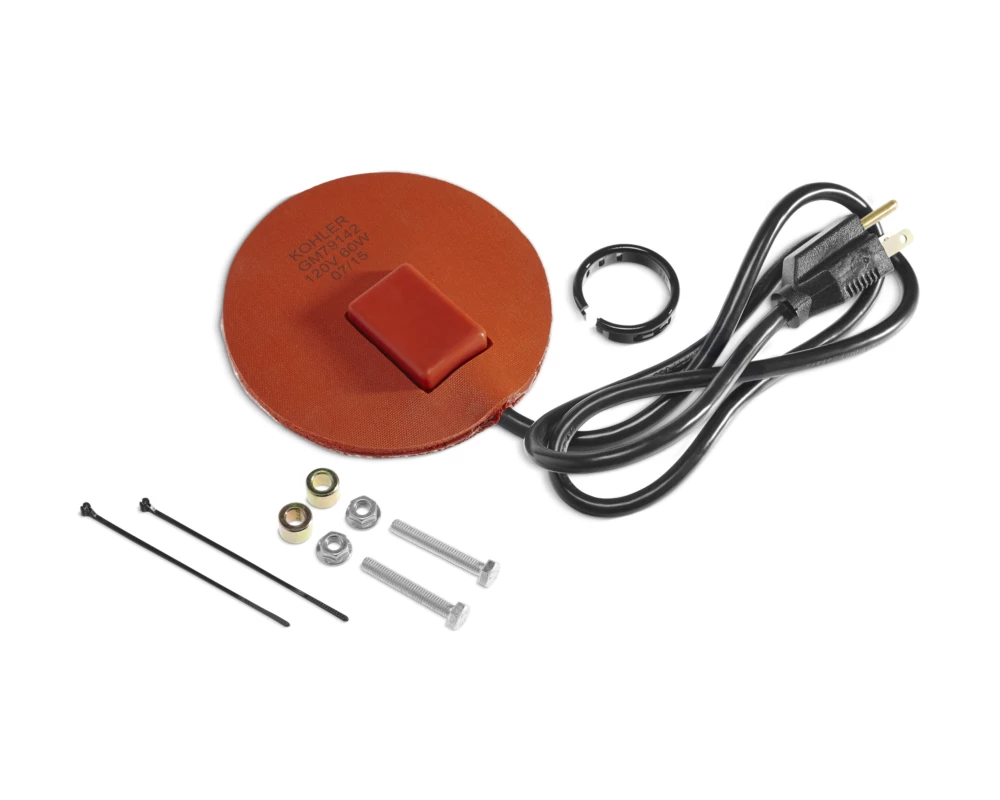 Kohler manufacturer illustration: GM79141-KP3-QS Regulator Heater Pad Assembly 120V