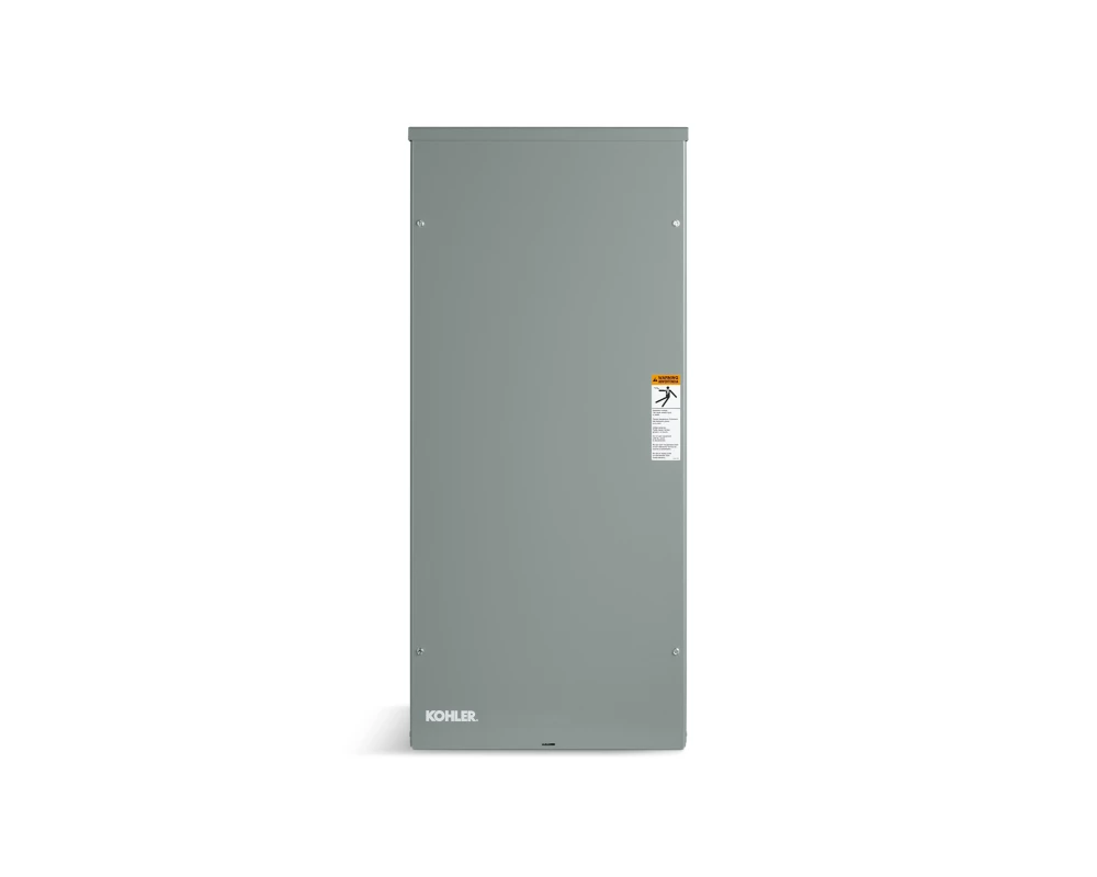 Kohler manufacturer illustration: RDT-CFNC-0100B-QS7 RDT ATS - 100-amp, Load Center