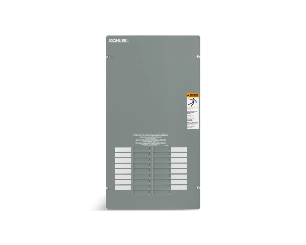 Kohler manufacturer illustration: GM85273-SA6 RXT ATS - Indoor, 100-amp, 12 space Load Center