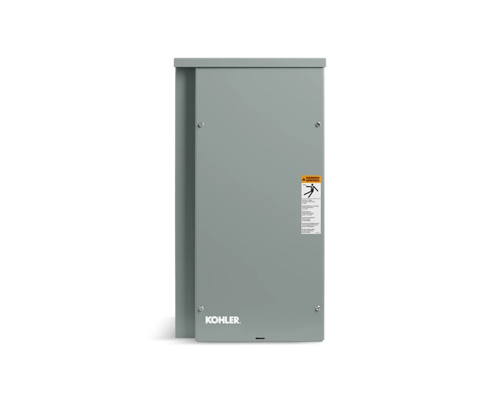 Kohler manufacturer illustration: RXT-JFNC-0100B-QS4 RXT ATS - 100-amp, 16 space Load Center