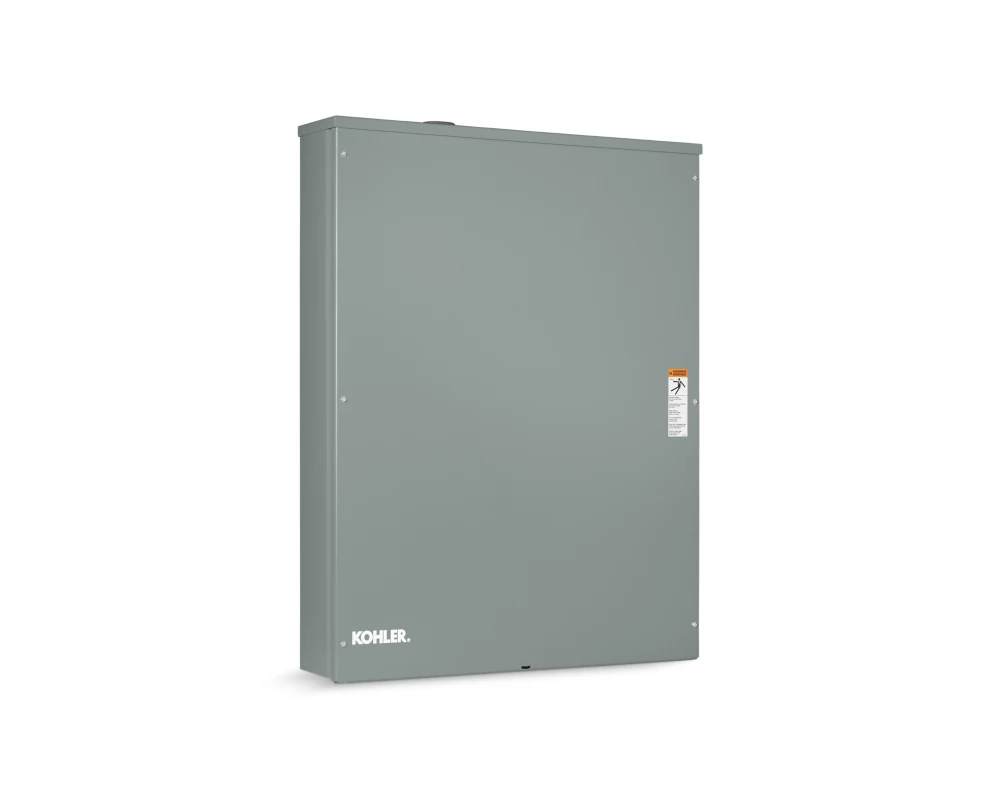 Kohler manufacturer illustration: RDT-CFNC-200BSEQS3 RDT ATS - 200-amp, Service Entrance, 42 space Load Center
