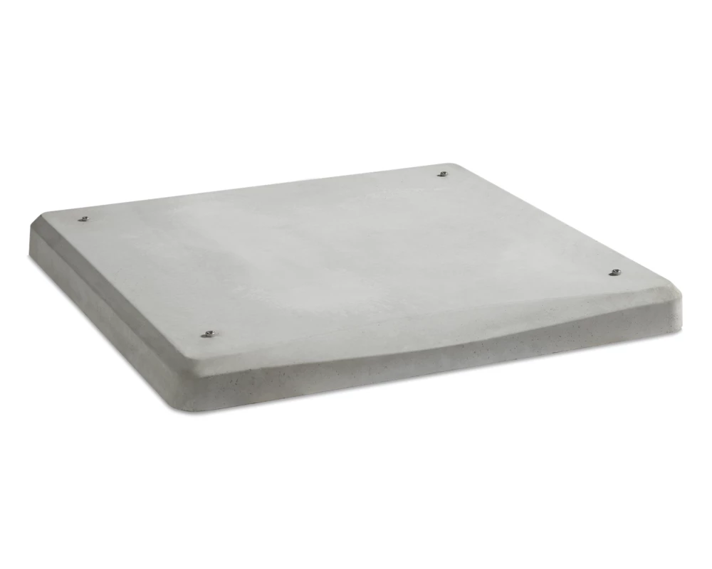 Kohler manufacturer illustration: GM92228-KP1-QS 3" Concrete Pad, 10/12RESV(L)